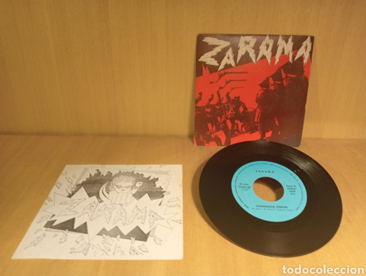 Discos de vinilo: Zarama. Zarama Erdian. Etc. A&ntilde;o 1983. - Foto 3