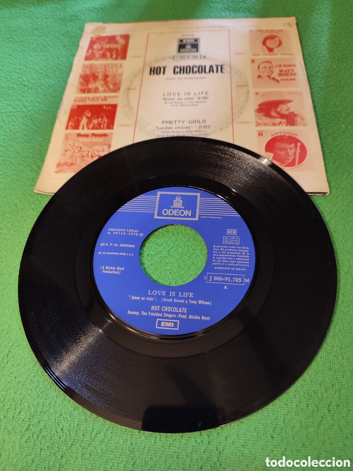 Discos de vinilo: Hot Chocolate - Love is Life - Foto 2