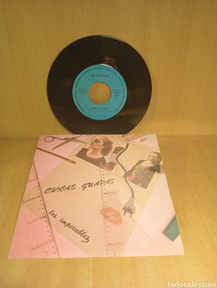 Discos de vinilo: Los Impecables. Chicas guapas. Etc. A&ntilde;o 1983. - Foto 1