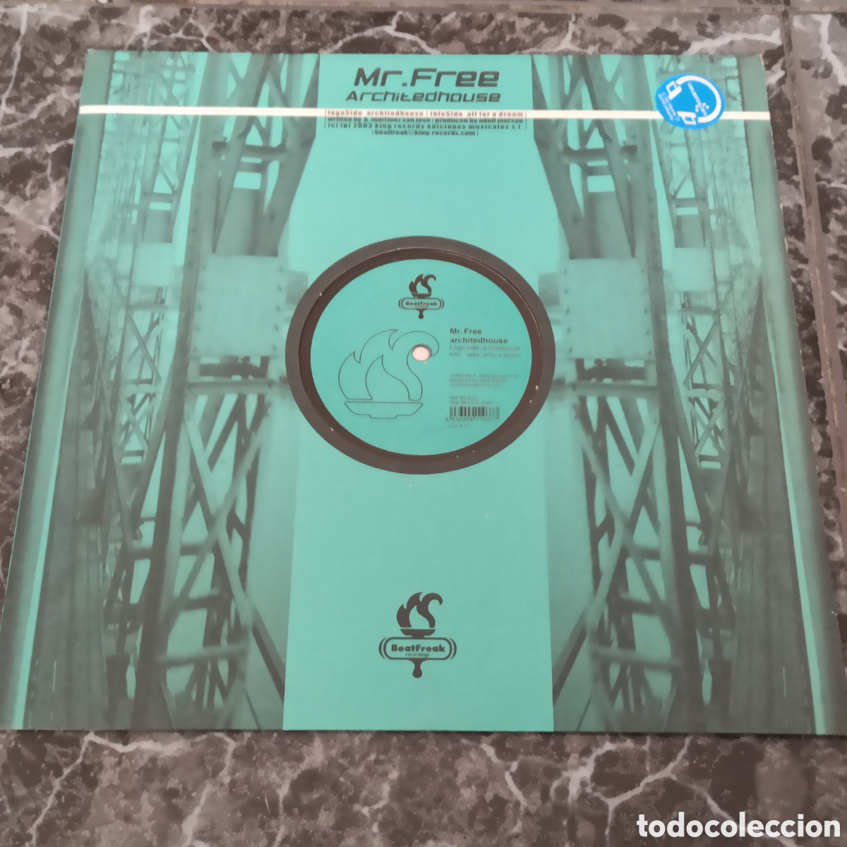 Discos de vinilo: Mr. Free - Architedhouse (12&rdquo;) - Foto 1