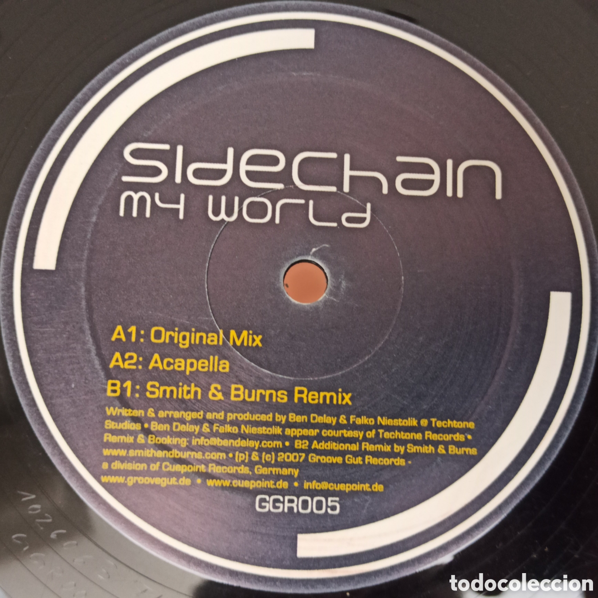 Discos de vinilo: Sidechain - My World (12&rdquo;) - Foto 1
