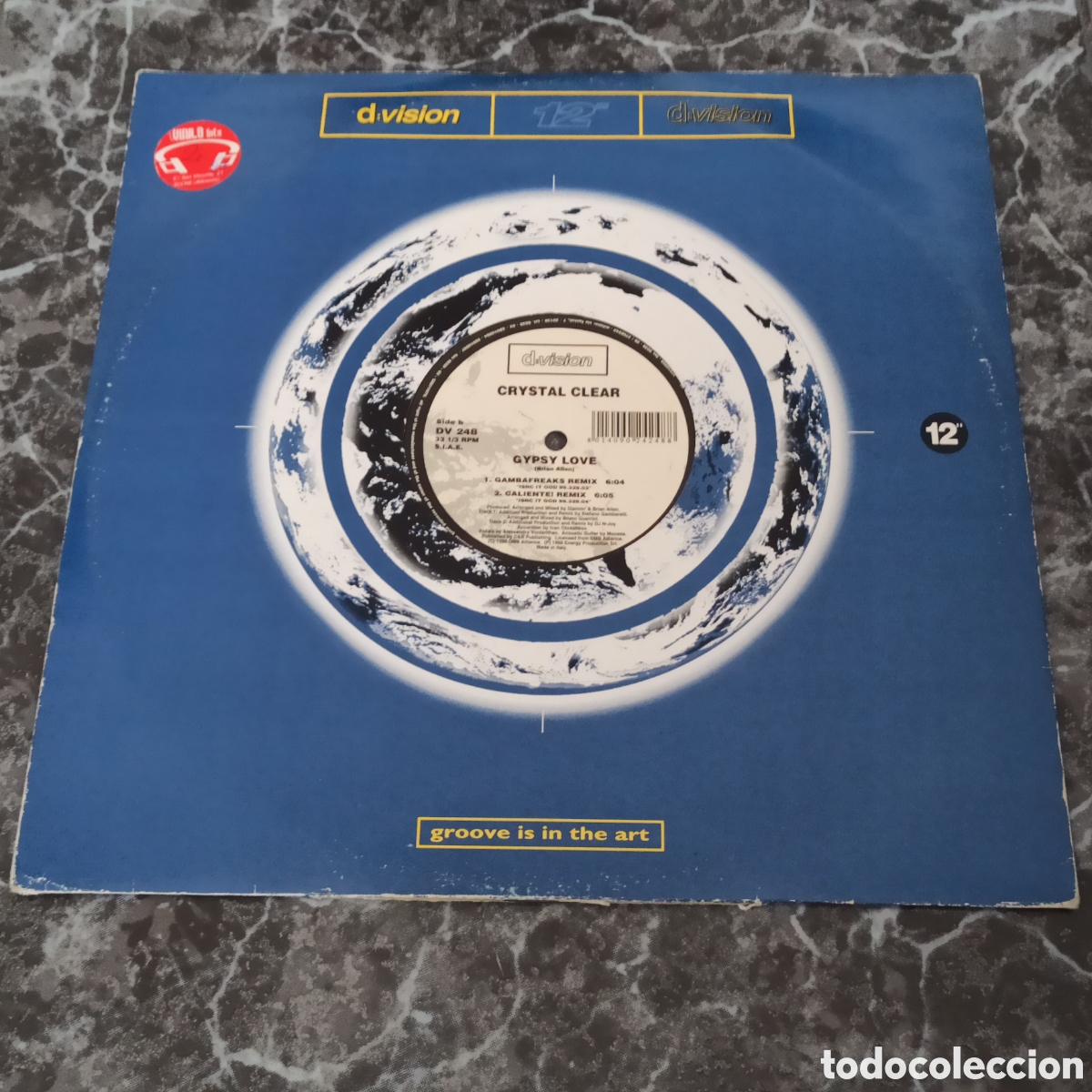 Discos de vinilo: Crystal Clear - Gypsy Love (12&rdquo;) - Foto 2