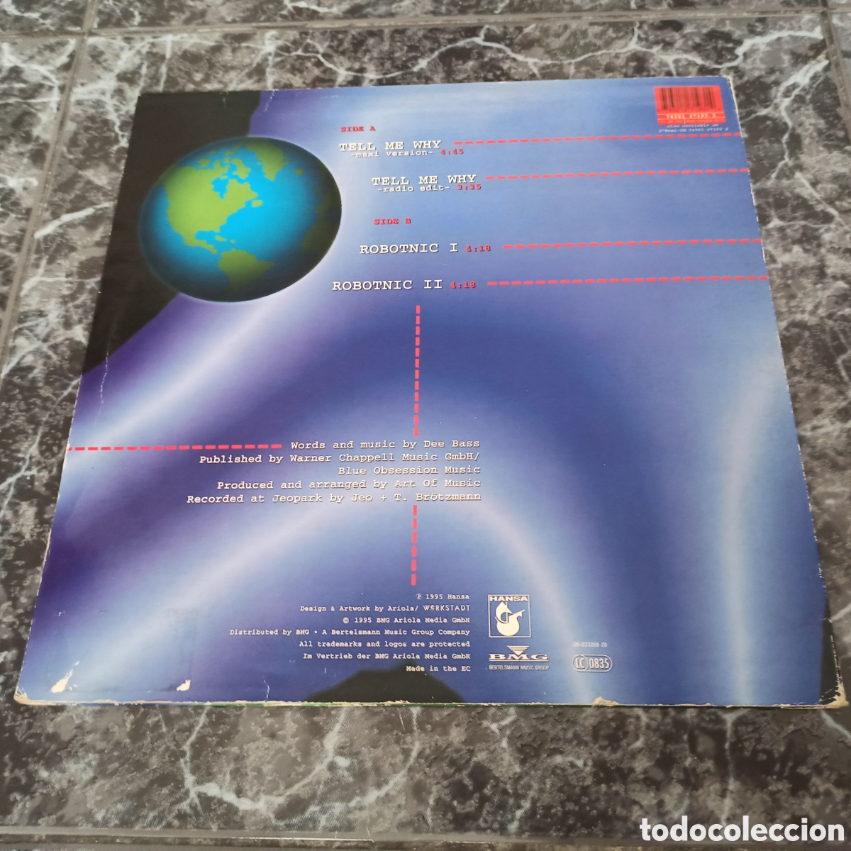 Discos de vinilo: Major T. - Tell Me Why (12&rdquo;, Maxi) - Foto 2