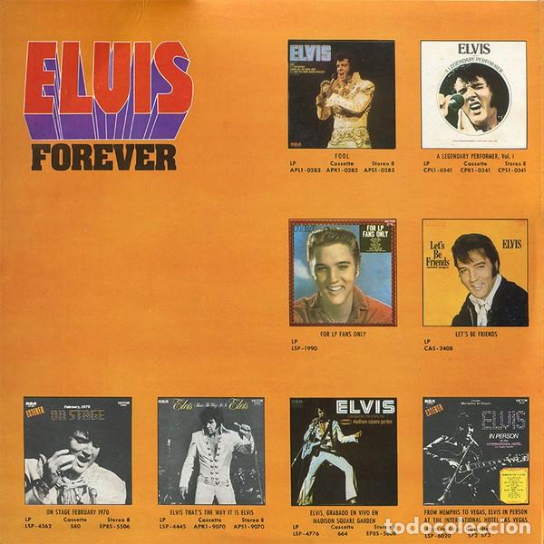 Discos de vinilo: Elvis Presley &rdquo;Forever&rdquo;. 2XLP. - Foto 3