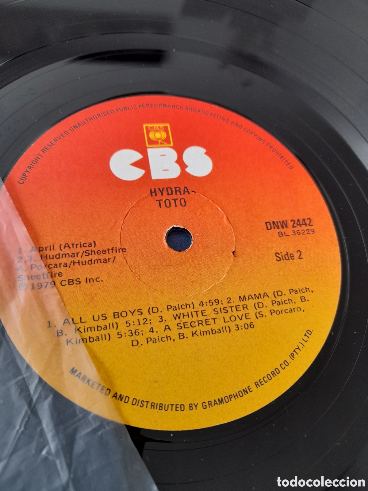 Discos de vinilo: Disco USA TOTO Hydra - Foto 4