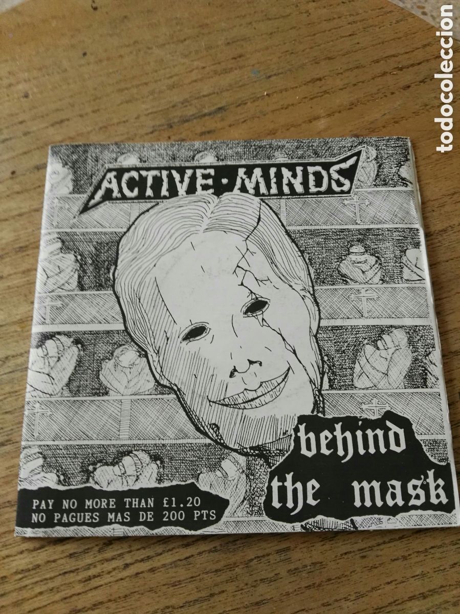 Discos de vinilo: Lote Active minds punk hardcore 2 flexidisc - Foto 3