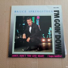 Discos de vinilo: BRUCE SPRINGSTEEN - I´M GOIN DOWN MAXI SINGLE 1985 EDICION ESPAÑOLA
