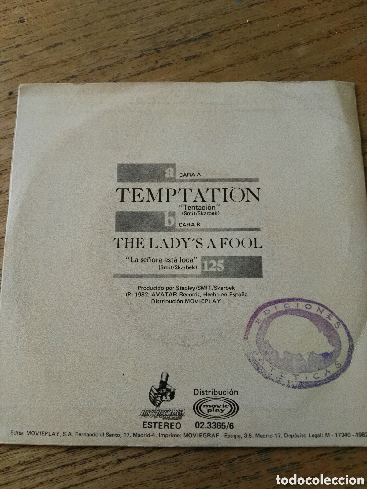 Discos de vinilo: Deblanc temptation - Foto 2
