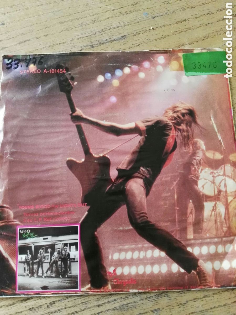 Discos de vinilo: Ufo single young blood - Foto 2