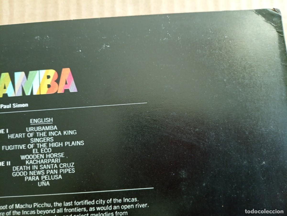Discos de vinilo: URUBAMBA - URUBAMBA LP 1974 EDICION INGLESA - Foto 5