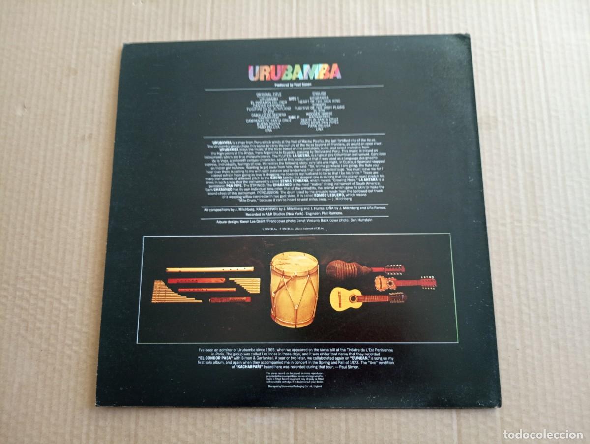 Discos de vinilo: URUBAMBA - URUBAMBA LP 1974 EDICION INGLESA - Foto 7