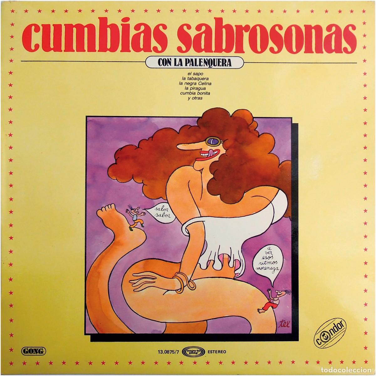 Vinyl records: La Palenquera &lrm;- Cumbias Sabrosonas Con La Palenquera - LP Spain 1978 - Movieplay &lrm;13.0875/7 - EX/EX