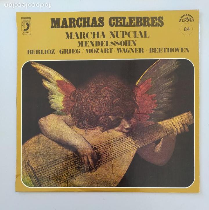 Discos de vinil: MARCHAS CELEBRES - MARCHA NUPCIAL MENDELSSOHN - LP. TDKLP4