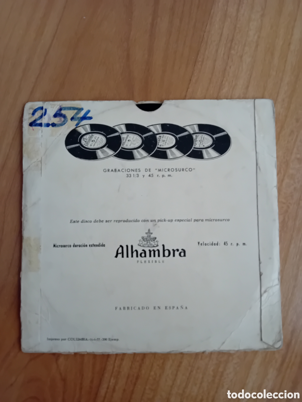 Discos de vinilo: BALLS DE MALLORCA. PARADO DE VALLDEMOSA - Foto 2