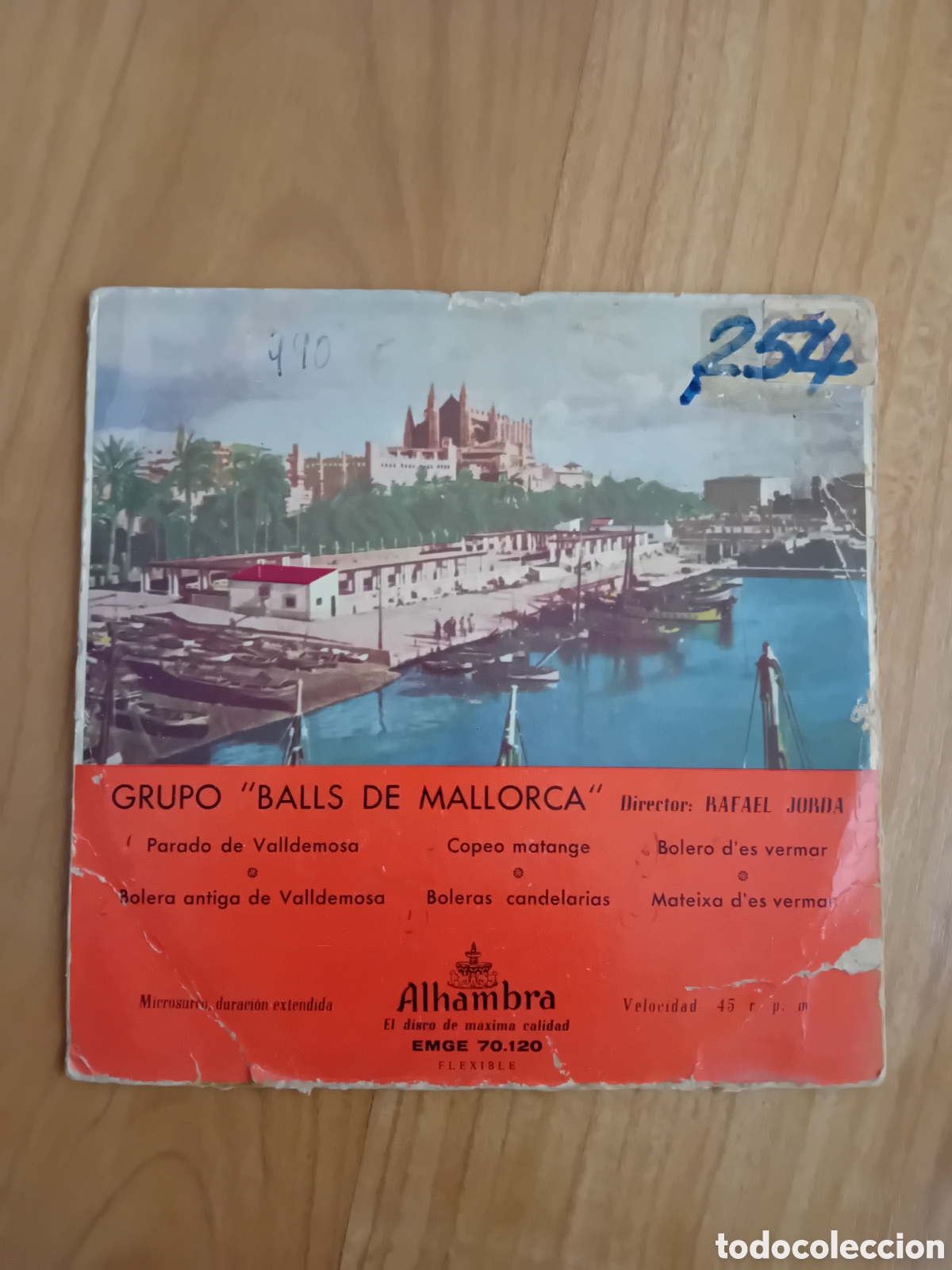 Discos de vinilo: BALLS DE MALLORCA. PARADO DE VALLDEMOSA - Foto 1