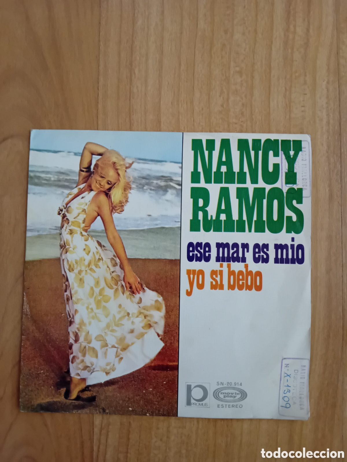 Discos de vinilo: NANCY RAMOS. ESE MAR ES MIO - Foto 1
