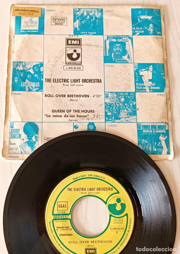 Discos de vinilo: ELECTRIC LIGHT ORCHESTRA - ROLL OVER BEETHOVEN EMI - 1973 - Foto 2