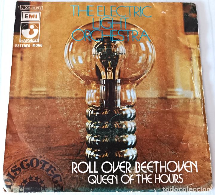Discos de vinilo: ELECTRIC LIGHT ORCHESTRA - ROLL OVER BEETHOVEN EMI - 1973 - Foto 1