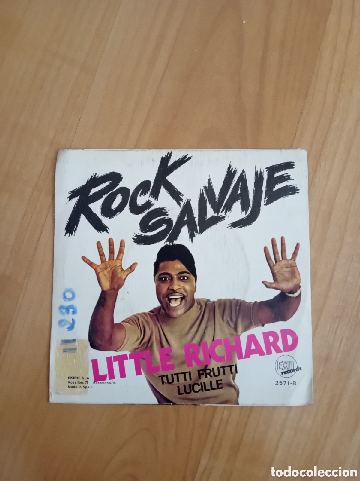 Discos de vinilo: LITTLE RICHARD. ROCK SALVAJE - Foto 2