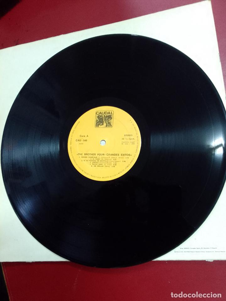Discos de vinilo: The Brothers Four: Grandes &eacute;xitos (LP) (POP) - Foto 3