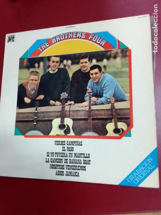 Discos de vinilo: The Brothers Four: Grandes &eacute;xitos (LP) (POP) - Foto 1