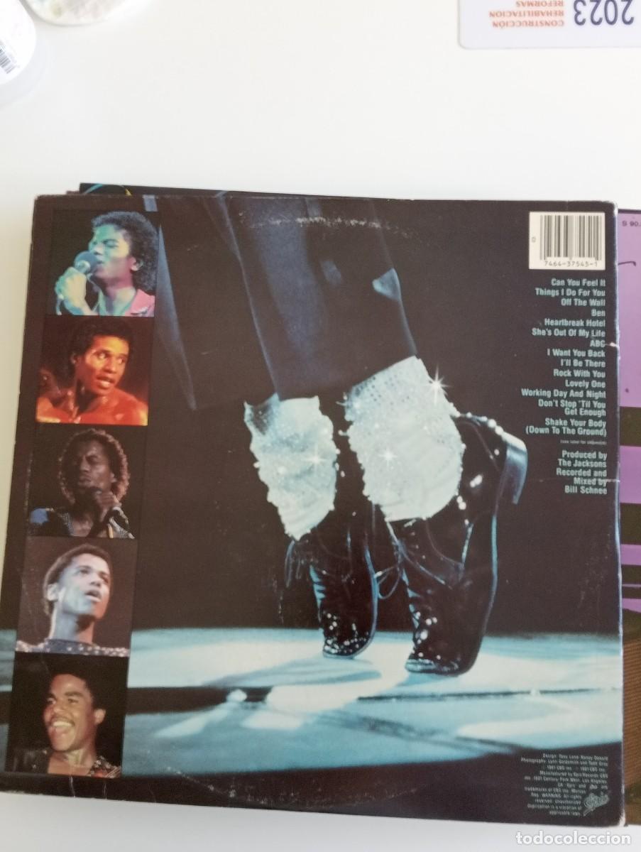 Discos de vinilo: The Jacksons - Live 2 lps gatefold usa 1981 - Foto 3