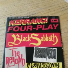 Discos de vinilo: KERRANG FOUR PLAY EP 33RPM BLACK SABBATH THE BEYOND TERRORVISION CLAYTOWN METAL MAGAZINE