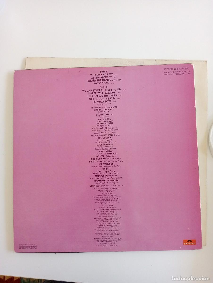 Discos de vinilo: Gloria Gaynor - Glorious 1977 lp - Foto 2