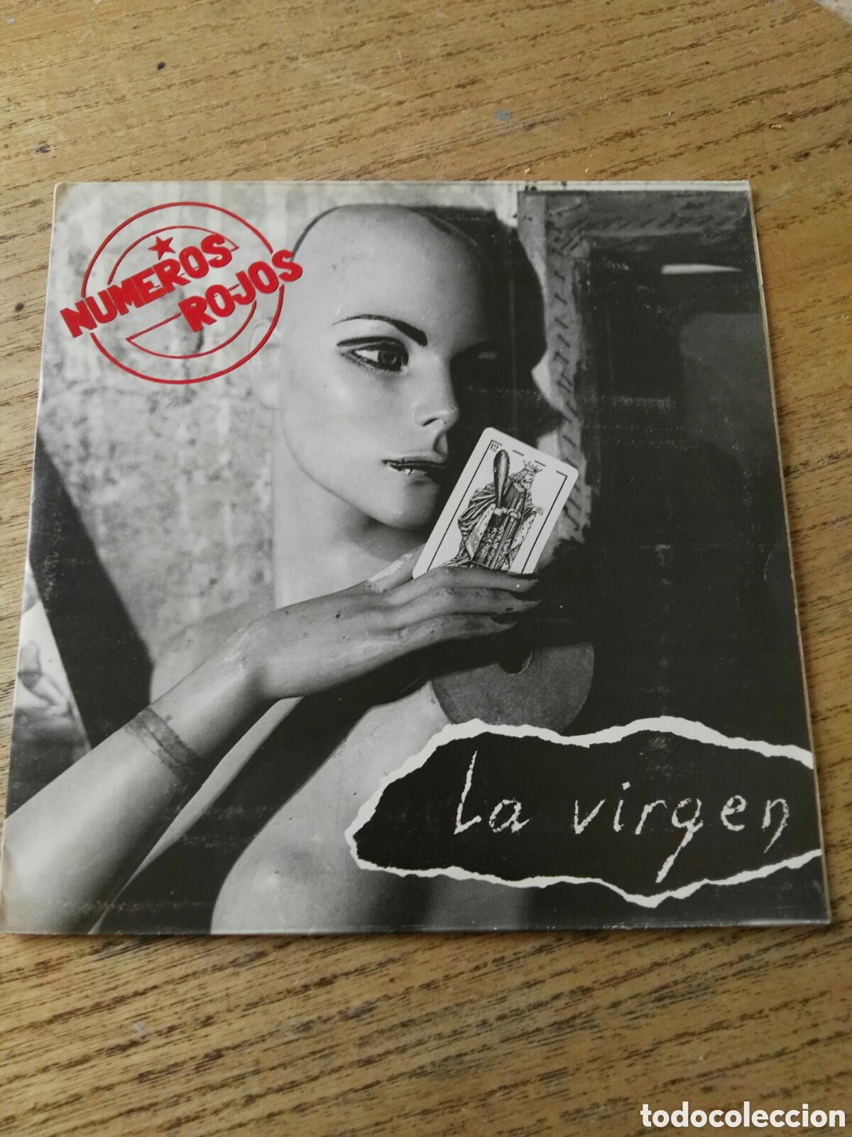 Discos de vinilo: Numeros rojos sg la virgen, le&ntilde;o, rosendo, - Foto 1