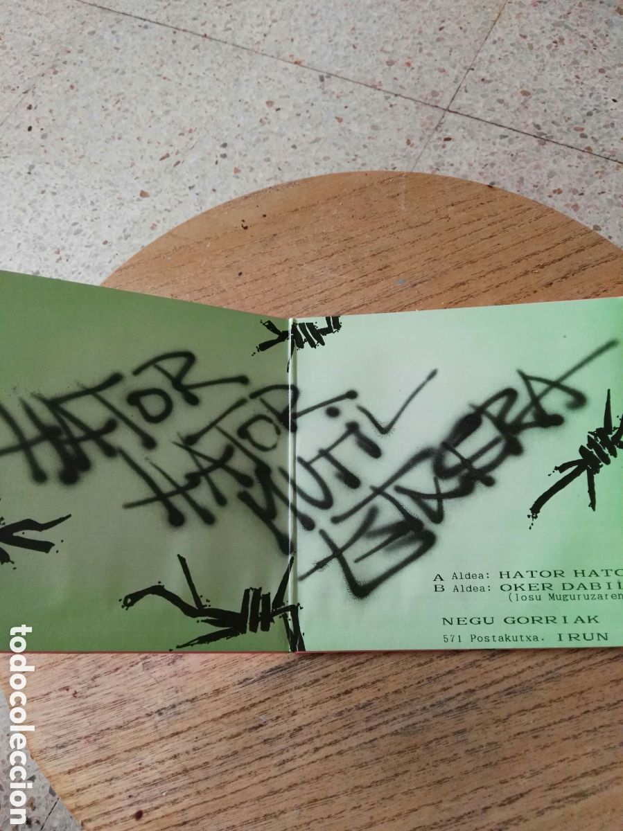 Discos de vinilo: Negu gorriak hator hator single a estrenar - Foto 2