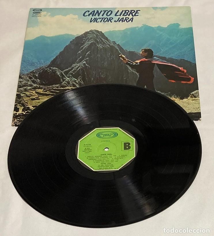 Discos de vinilo: VICTOR JARA. CANTO LIBRE (042VIN) - Foto 4