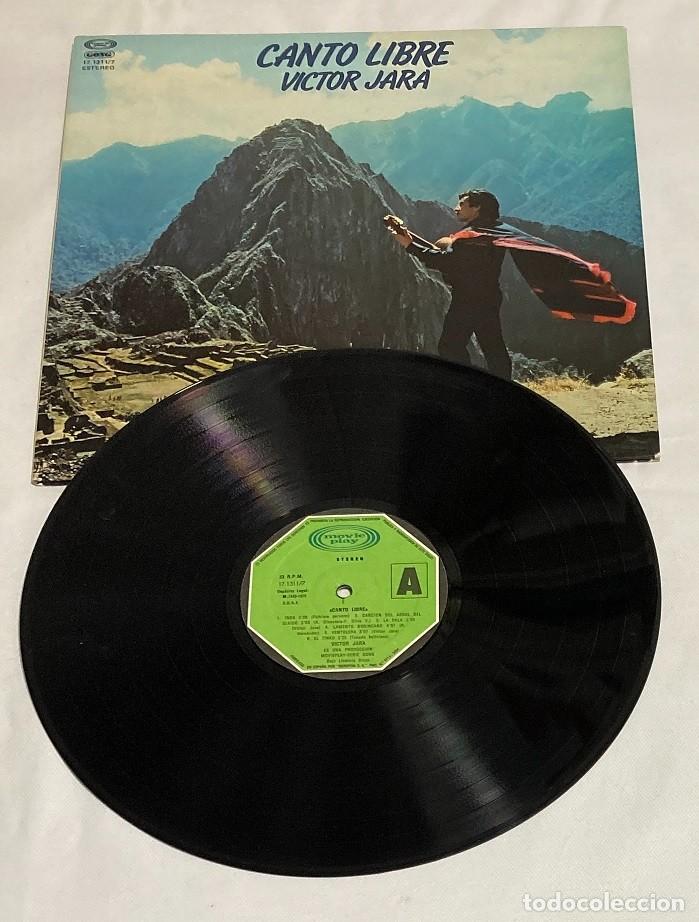 Discos de vinilo: VICTOR JARA. CANTO LIBRE (042VIN) - Foto 5