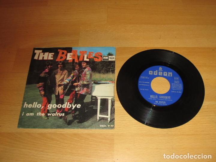 Discos de vinilo: THE BEATLES - HELLO GOODBYE - SINGLE - SPAIN - EMI / ODEON - L - - Foto 1