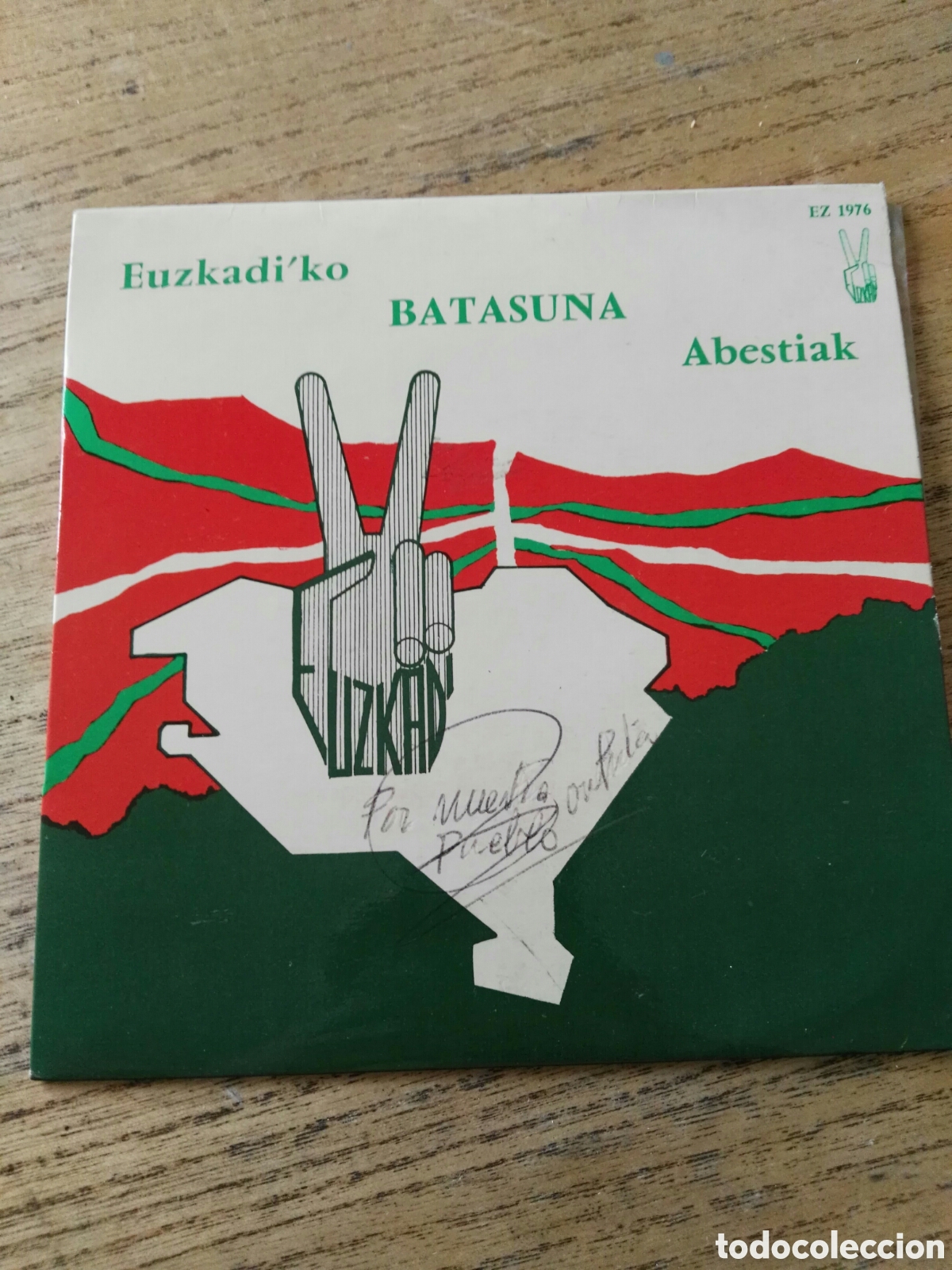 Discos de vinilo: Euskadiko batasuna abestiak - Foto 1