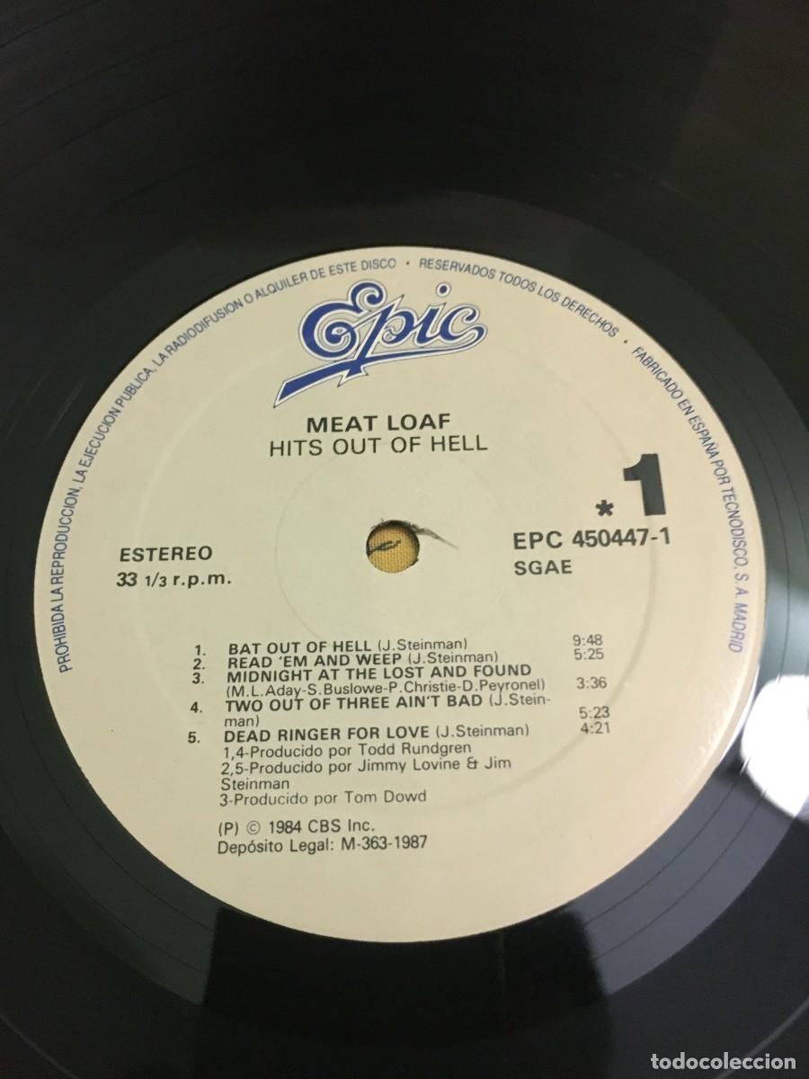 Discos de vinilo: Meat Loaf &lrm;&ndash; Hits Out Of Hell - Foto 4