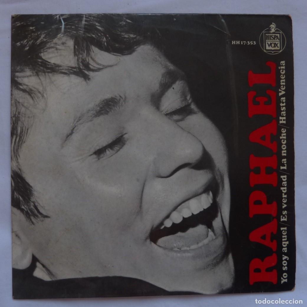 Discos de vinilo: RAPHAEL // YO SOY AQUEL+3 // 1966 // EP - Foto 1