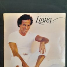 Discos de vinilo: LP-66. LP DISCO DE VINILO. JULIO IGLESIAS. LIBRA. CBS.