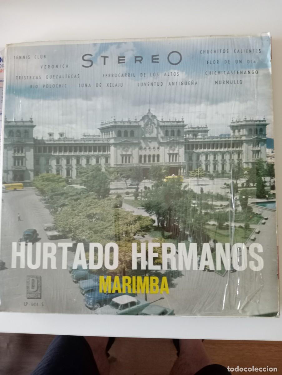 Disques de vinyle: Hurtado Hermanos - Marimba guatemala lp a&ntilde;o??