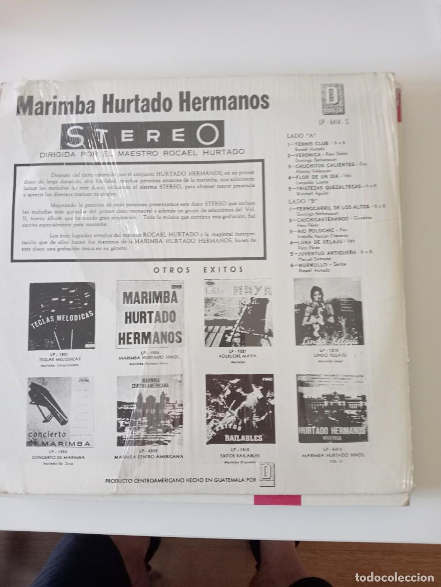 Discos de vinilo: Hurtado Hermanos - Marimba guatemala lp a&ntilde;o?? - Foto 2