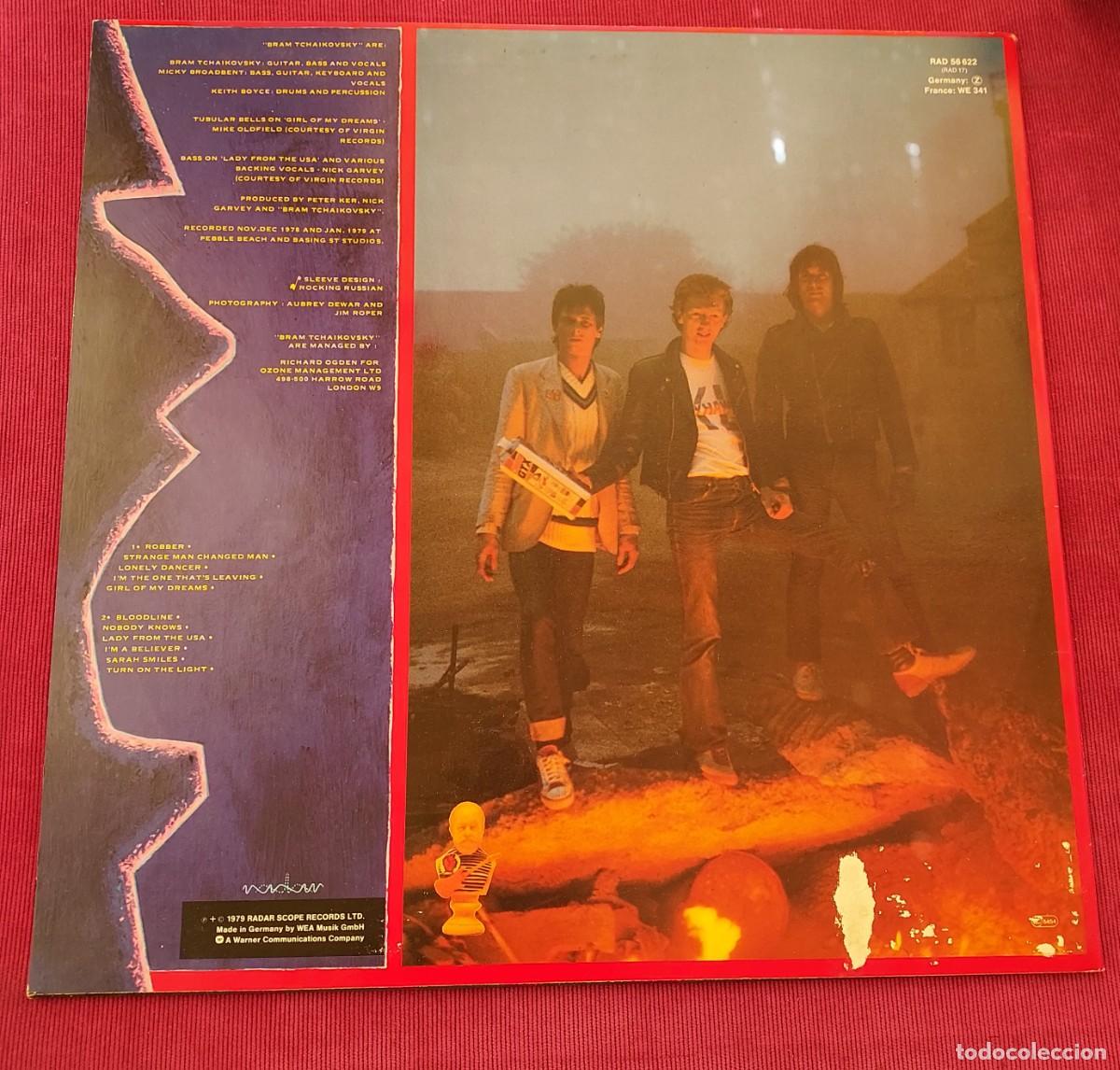 Discos de vinilo: Bram Tchaikovsky &ndash; Strange Man, Changed Man - LP 1979 - Foto 2