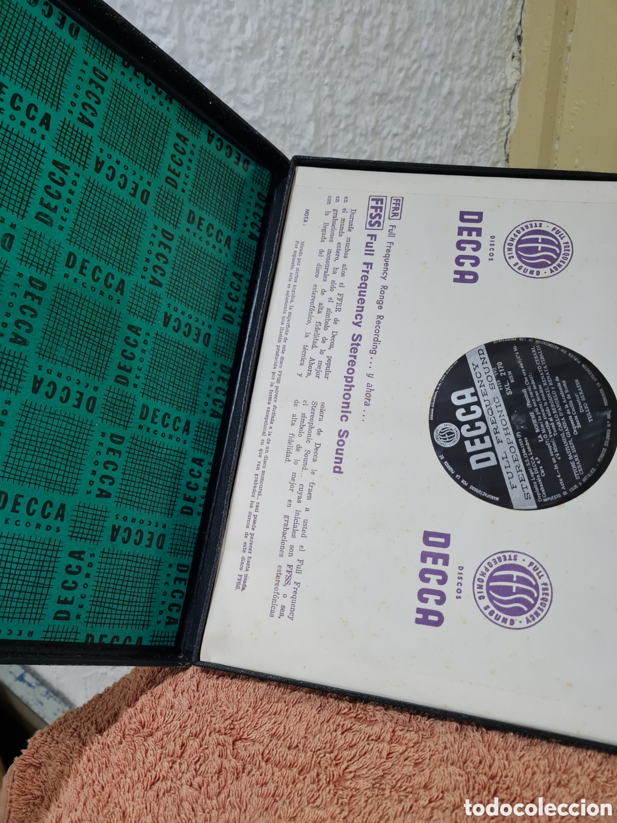 Discos de vinilo: Puccini LA BOHEME (Tebaldi Bergonzi) - Foto 4