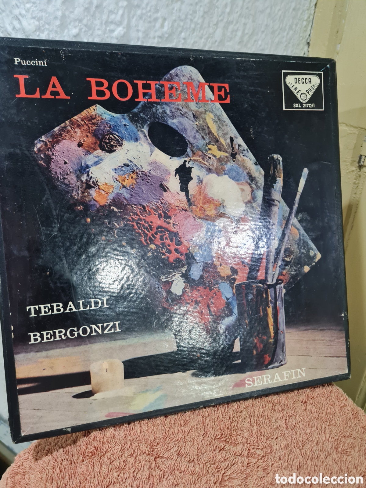 Discos de vinilo: Puccini LA BOHEME (Tebaldi Bergonzi) - Foto 1