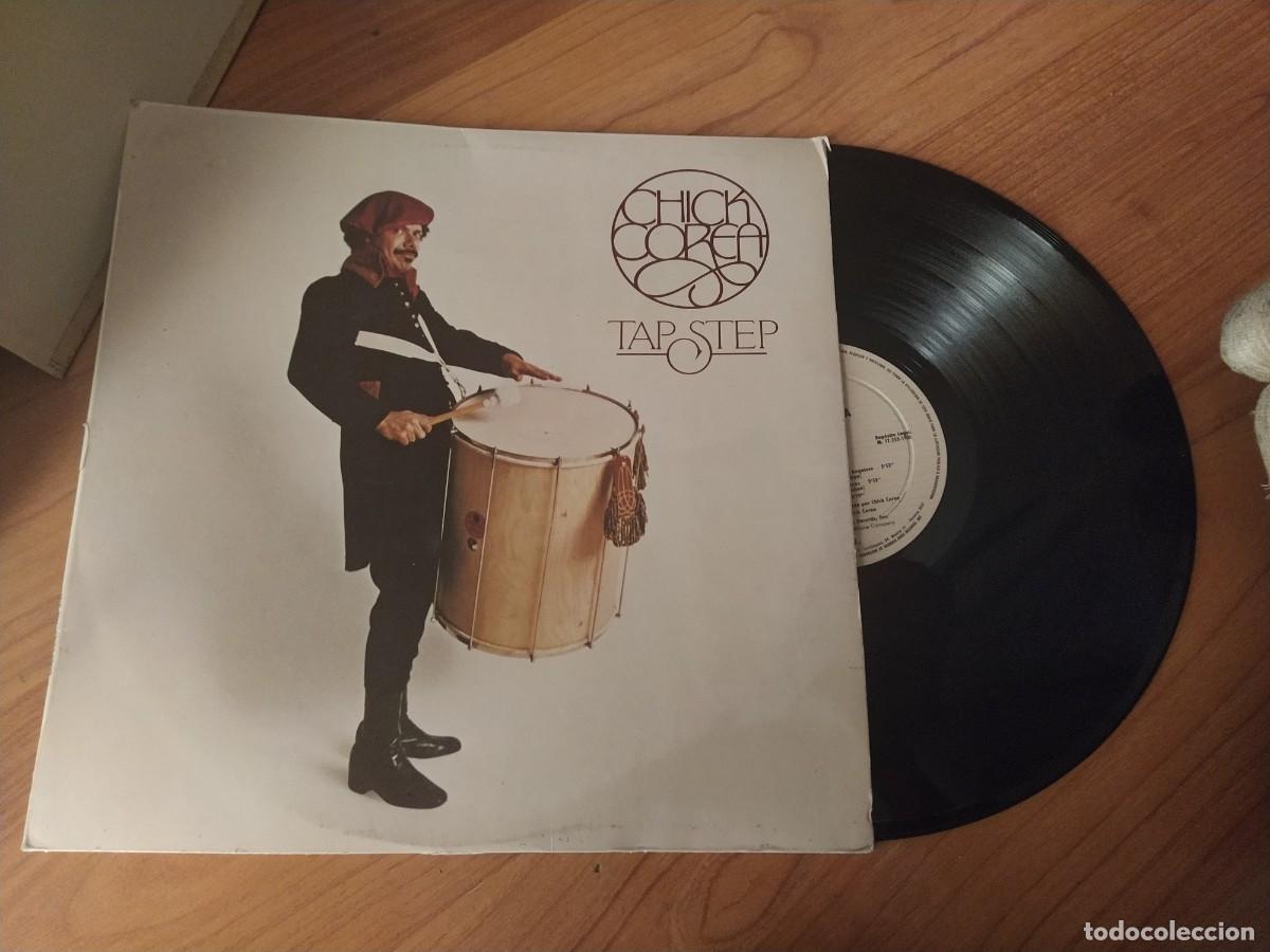 Discos de vinilo: CHICK COREA LP TAP STEP 1980 ESP - Foto 1