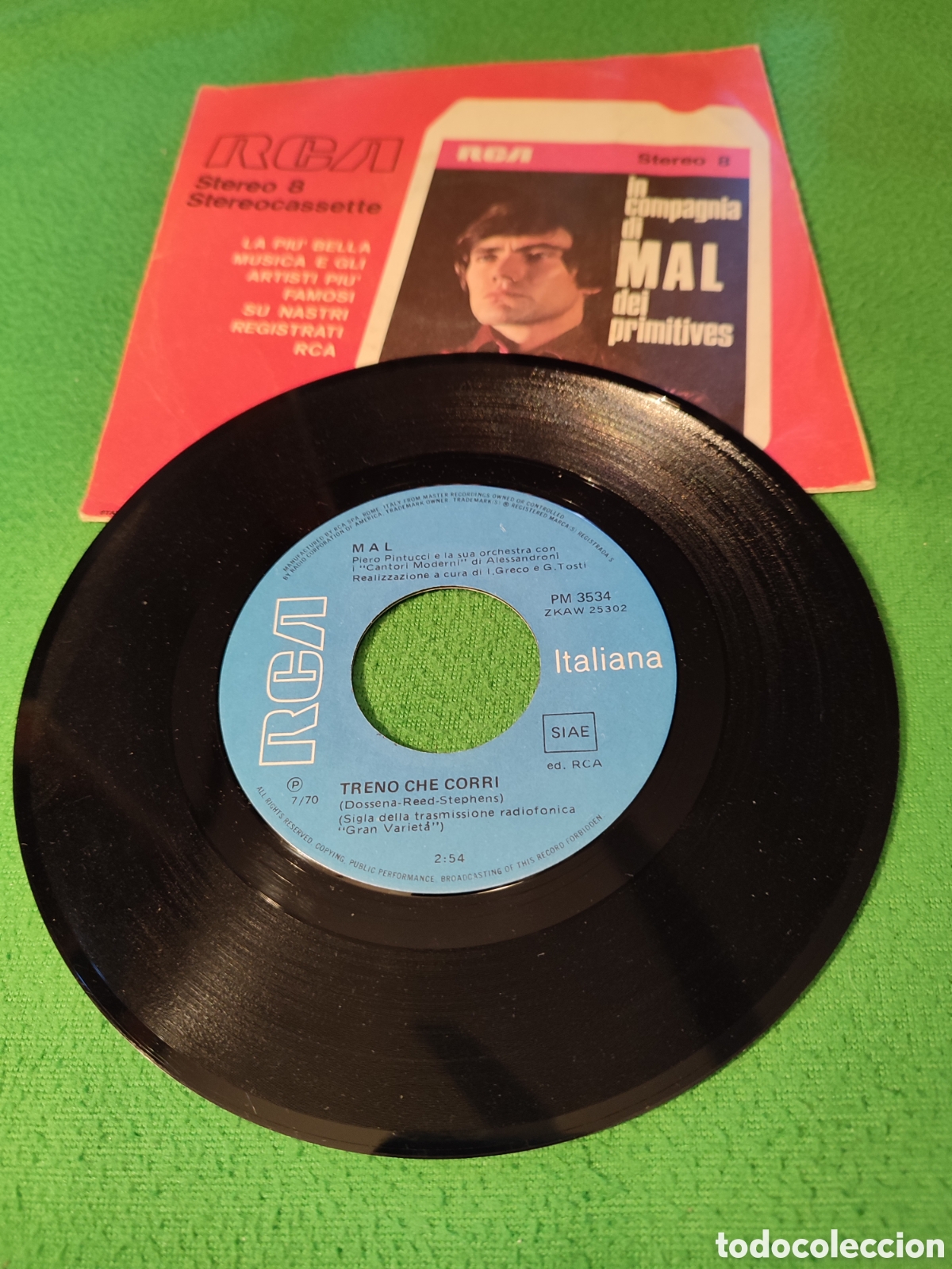 Discos de vinilo: Mal - Treno che corri - Foto 2