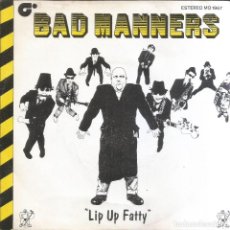 Discos de vinilo: LIP UP FATTY. 1980. - BAD MANNERS