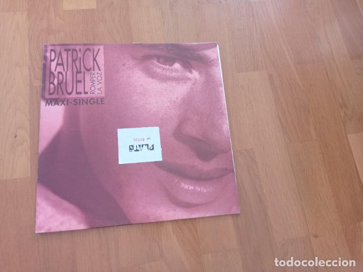 Discos de vinilo: Patrick Bruel-romper la voz.maxi - Foto 1