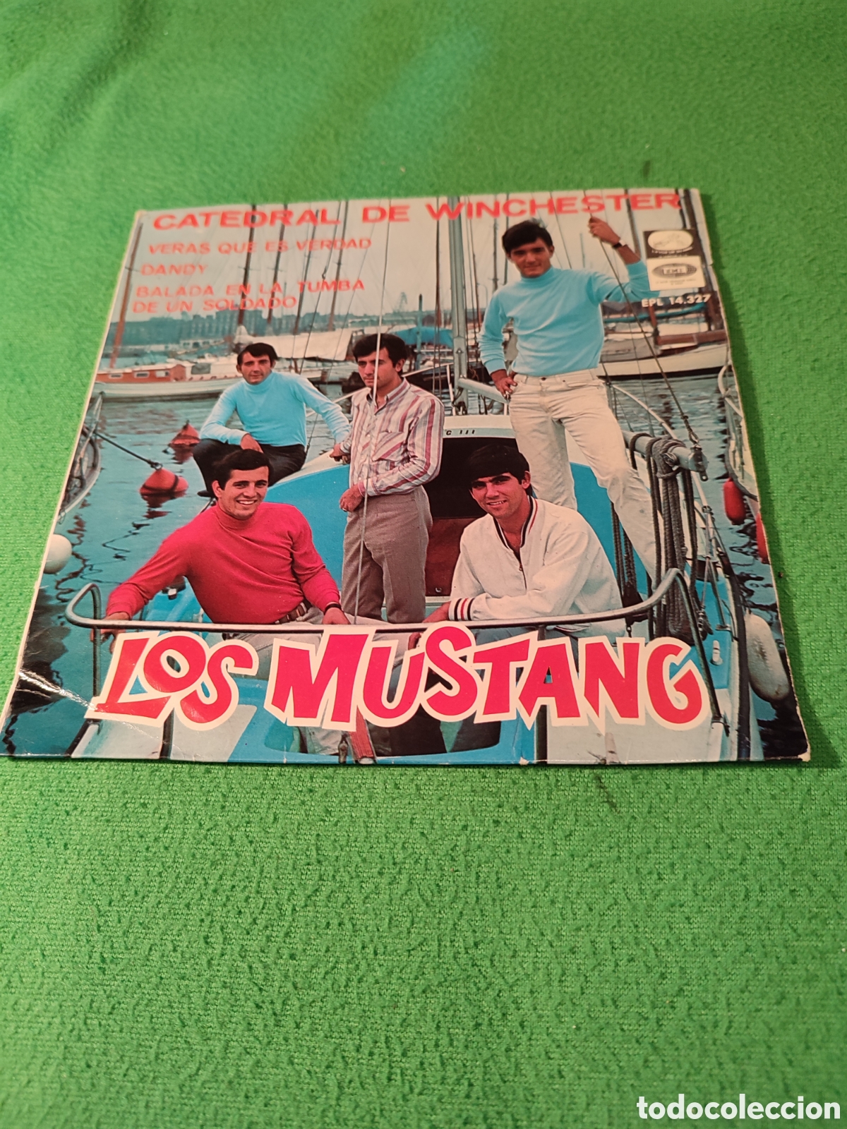 Discos de vinilo: Los Mustang - Catedral de Winchester+ 3 - Foto 1
