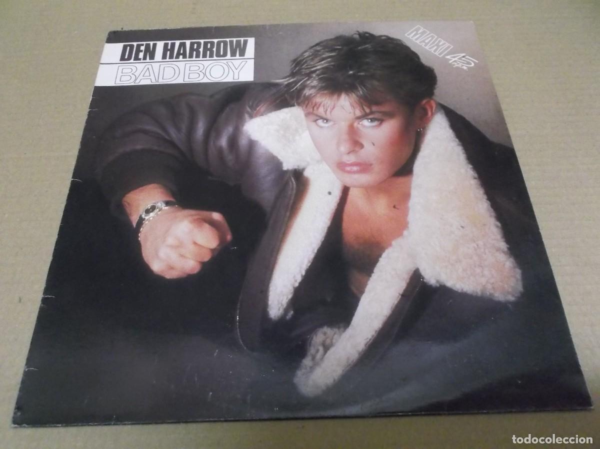 Discos de vinilo: DEN HARROW (MX) BAD BOY (2 TRACKS) A&Ntilde;O 1985 - Foto 1