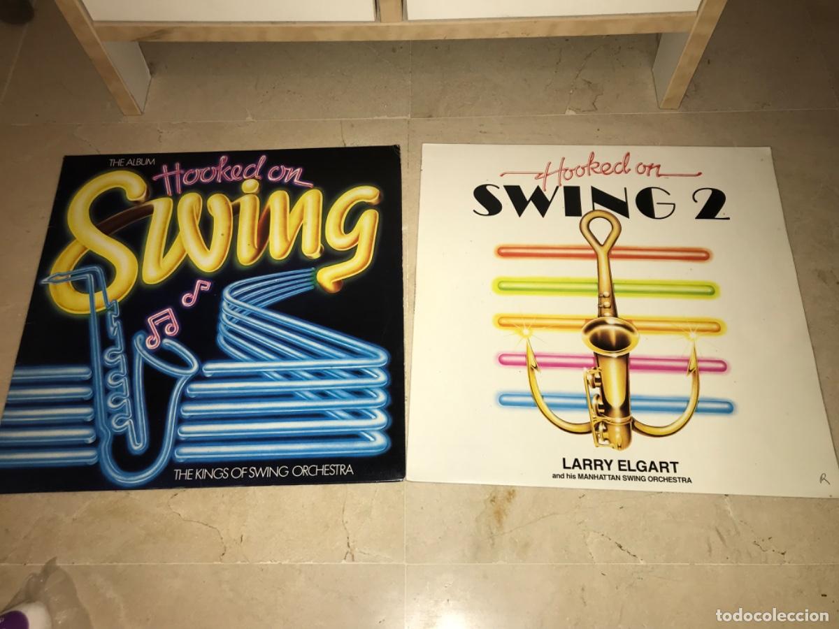 Disques de vinyle: LOTE DE 2 LPS DE HOOKED ON SWING-VOL 1 Y 2-EN BUEN ESTADO