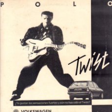 Discos de vinilo: POLO - TWIST / DISCO PROMOCIONAL DE ”VOLKSWAGEN” / MAXISINGLE 1990 RF-17575